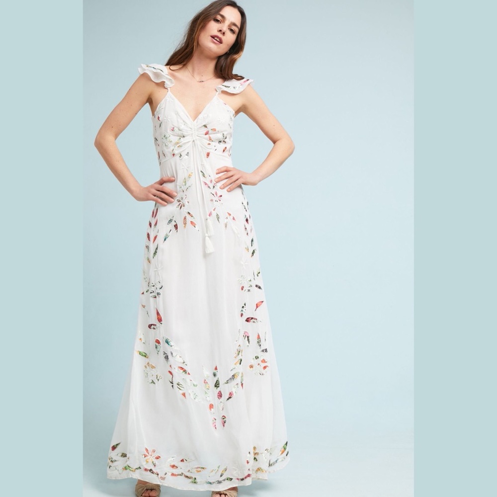 Farm Rio Quintana Maxi Dress order from posh does not fit never wore